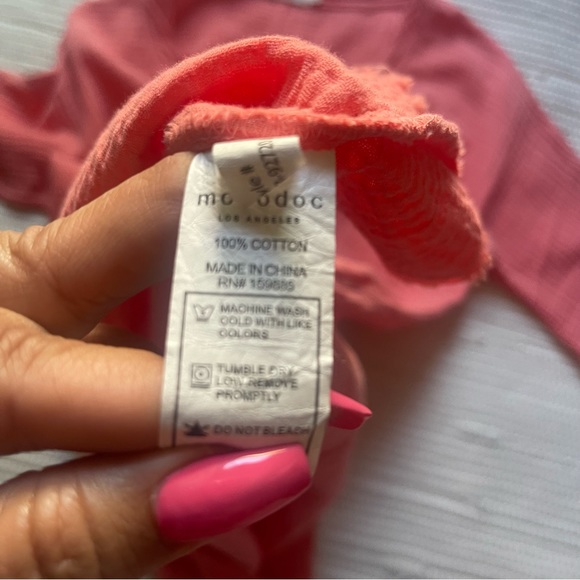 Modosoc Los Angeles XS Mauve Pink Cotton Dress Contemporary Bohemian Dress - Picture 7 of 12